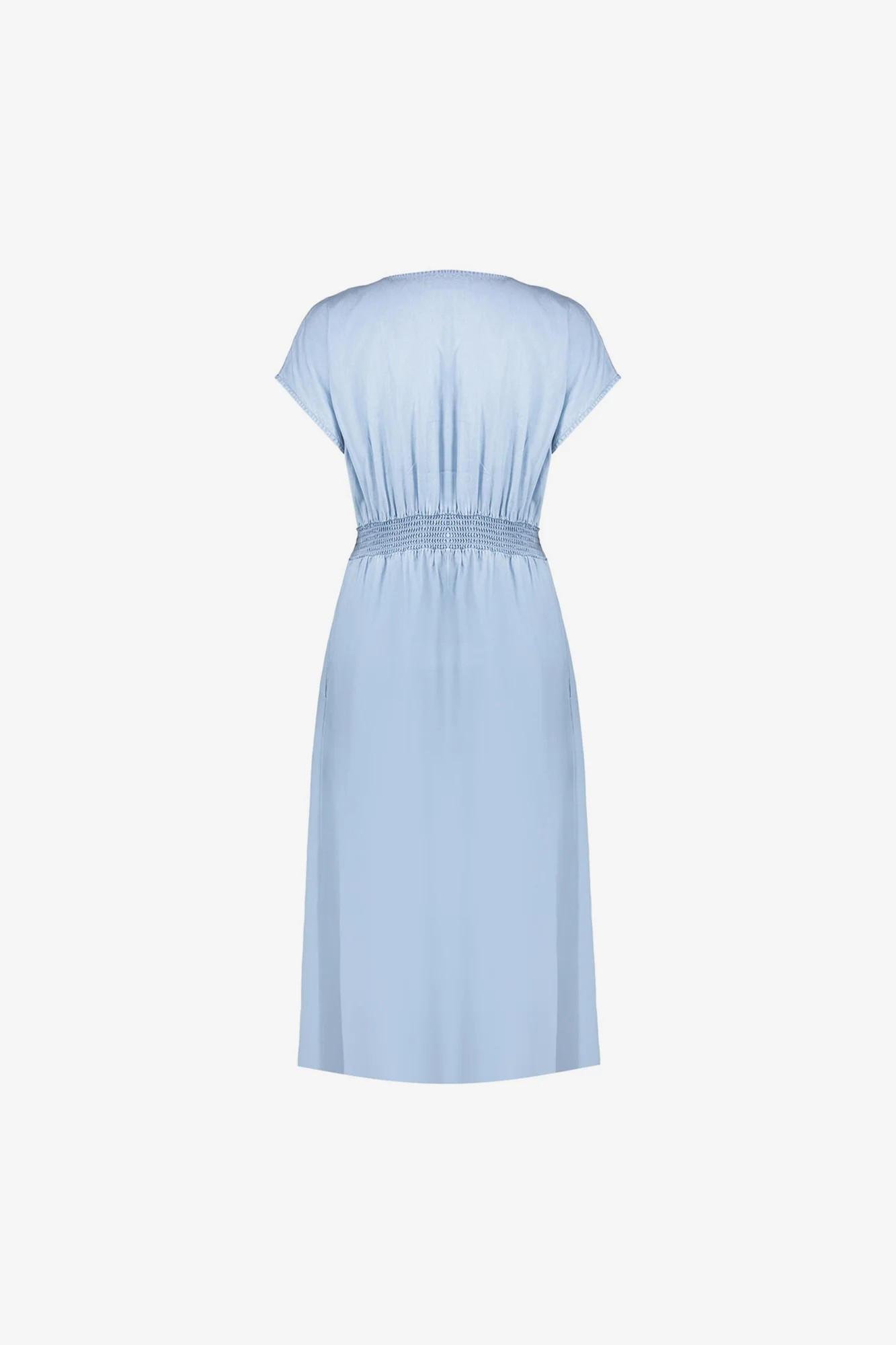 Denim-Lyocell-Midikleid von GEISHA