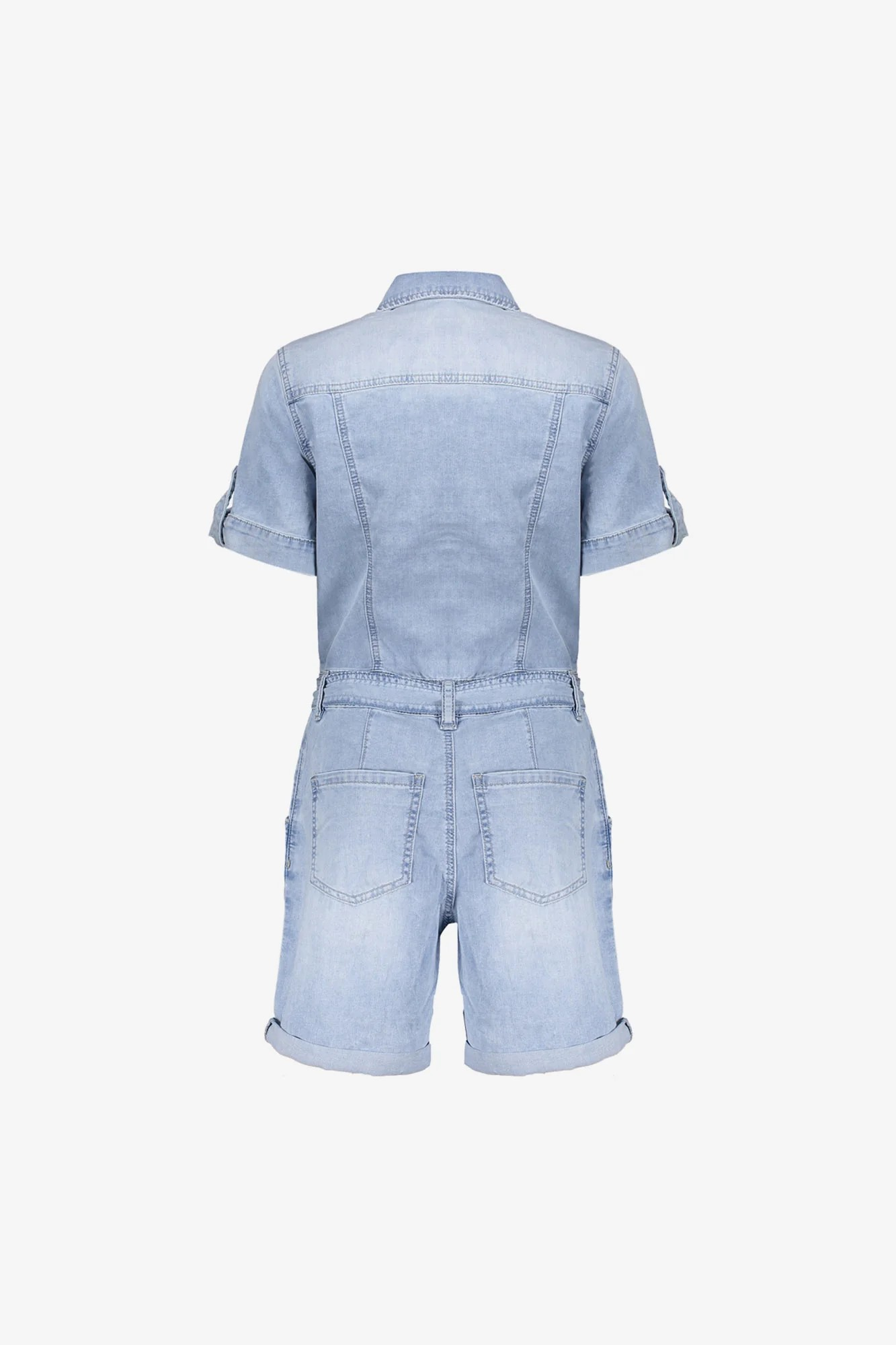Denim-Jumpsuit mit regulärer Passform von GEISHA