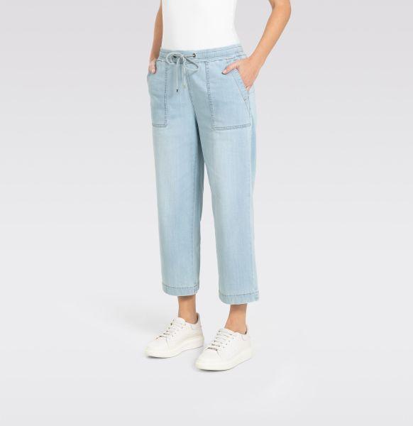 Culotte mit Tunnelzug aus leichtem Denim von MAC