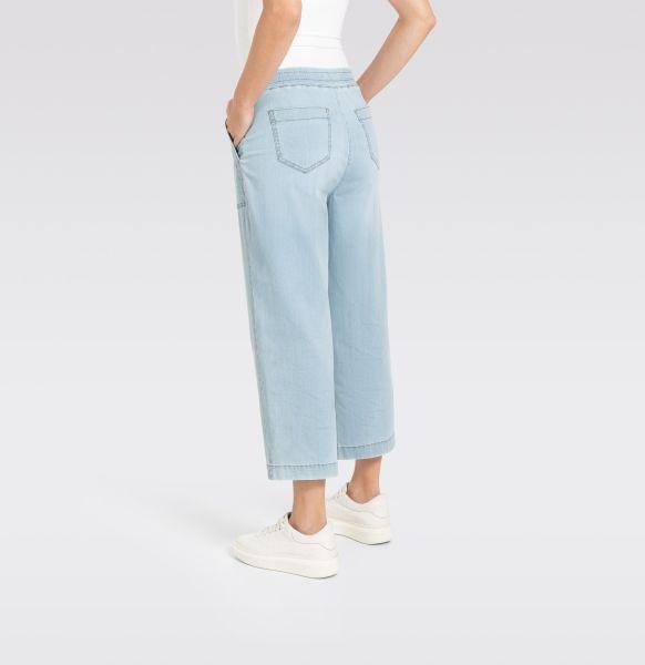 Culotte mit Tunnelzug aus leichtem Denim von MAC