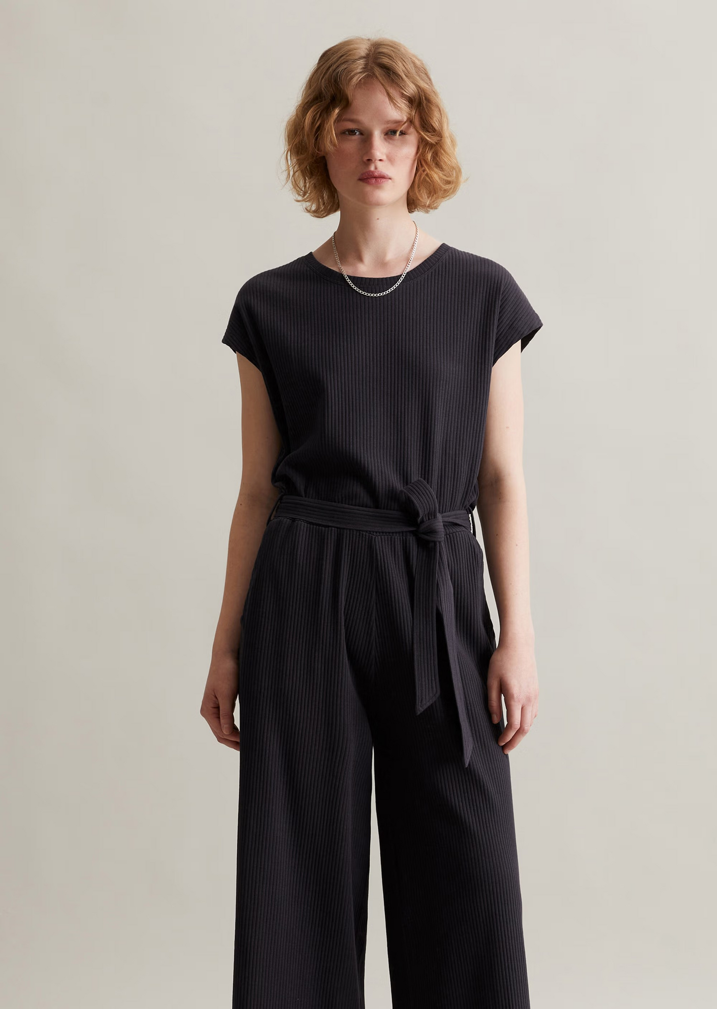 Jumpsuit regular aus Ripp-Jersey von MARC O'POLO DENIM