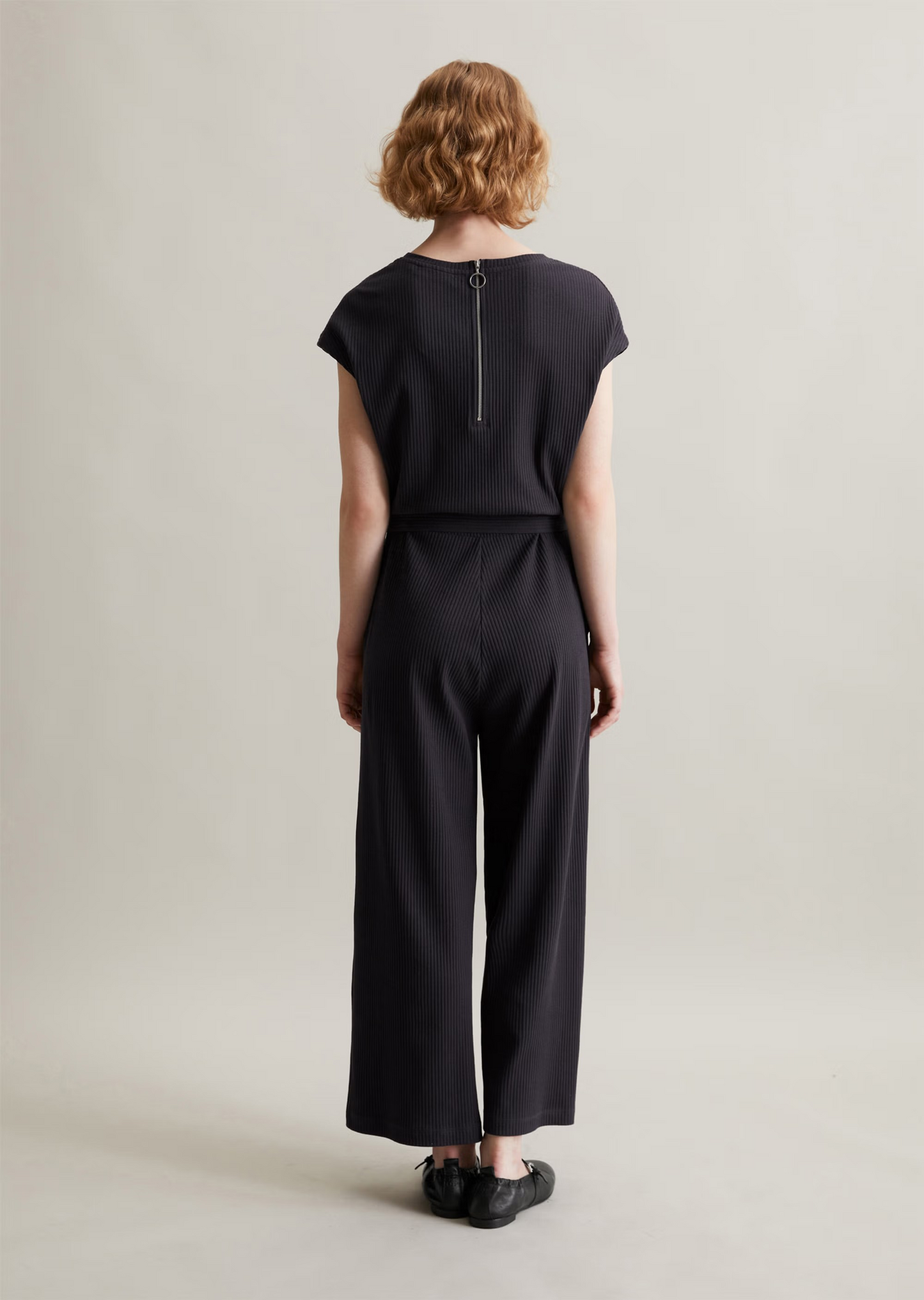 Jumpsuit regular aus Ripp-Jersey von MARC O'POLO DENIM