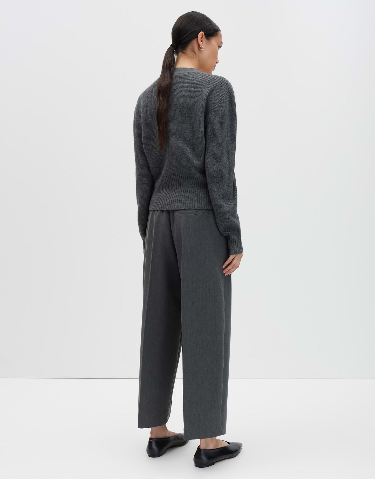 CISILIA DECODED City Pants in feiner Mélangeoptik von SOMEDAY