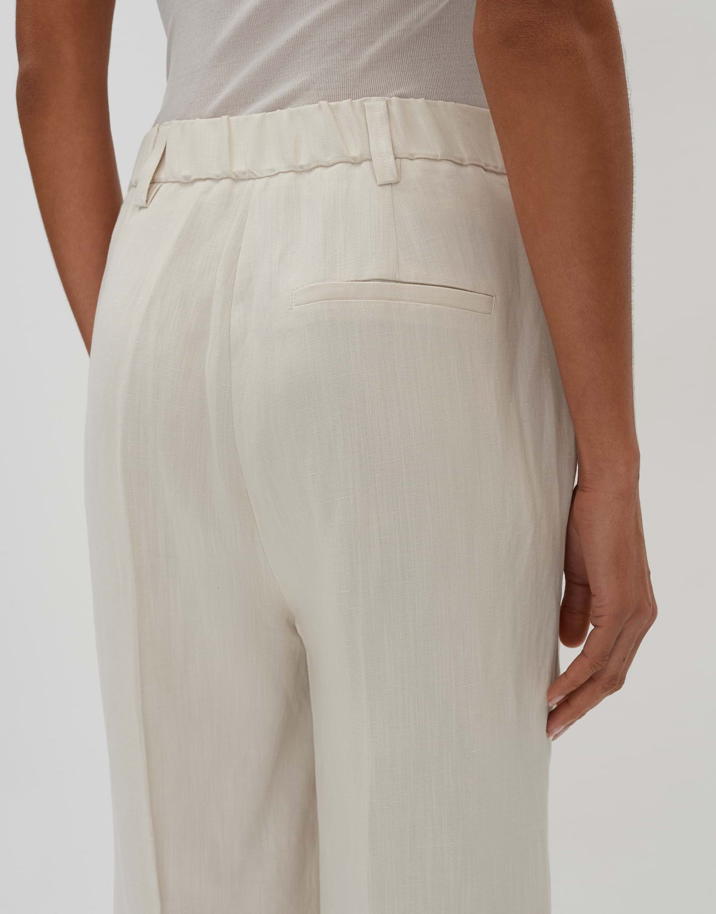 CELINO CROPPED Wide Culotte aus Viskose Leinen Mix von SOMEDAY