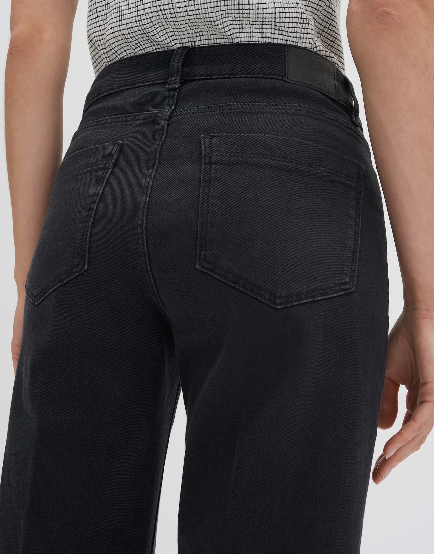 CARIE ICONIC Long Flared Jeans aus nachhaltigem Baumwoll Mix Mid Rise von SOMEDAY