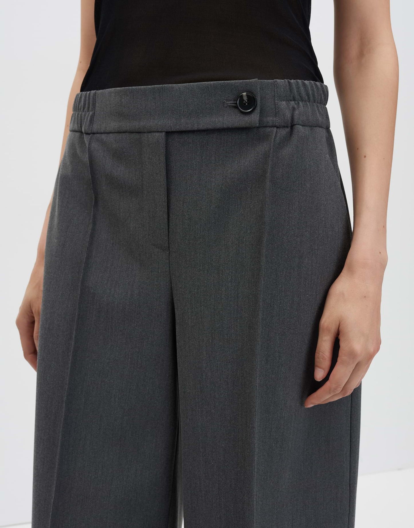 CISILIA DECODED City Pants in feiner Mélangeoptik von SOMEDAY
