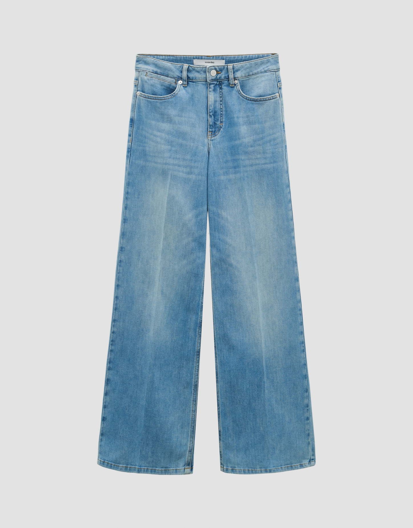 Wide Leg Denim CELLMA ICONIC Mid Rise aus BCI Cotton Mix von SOMEDAY