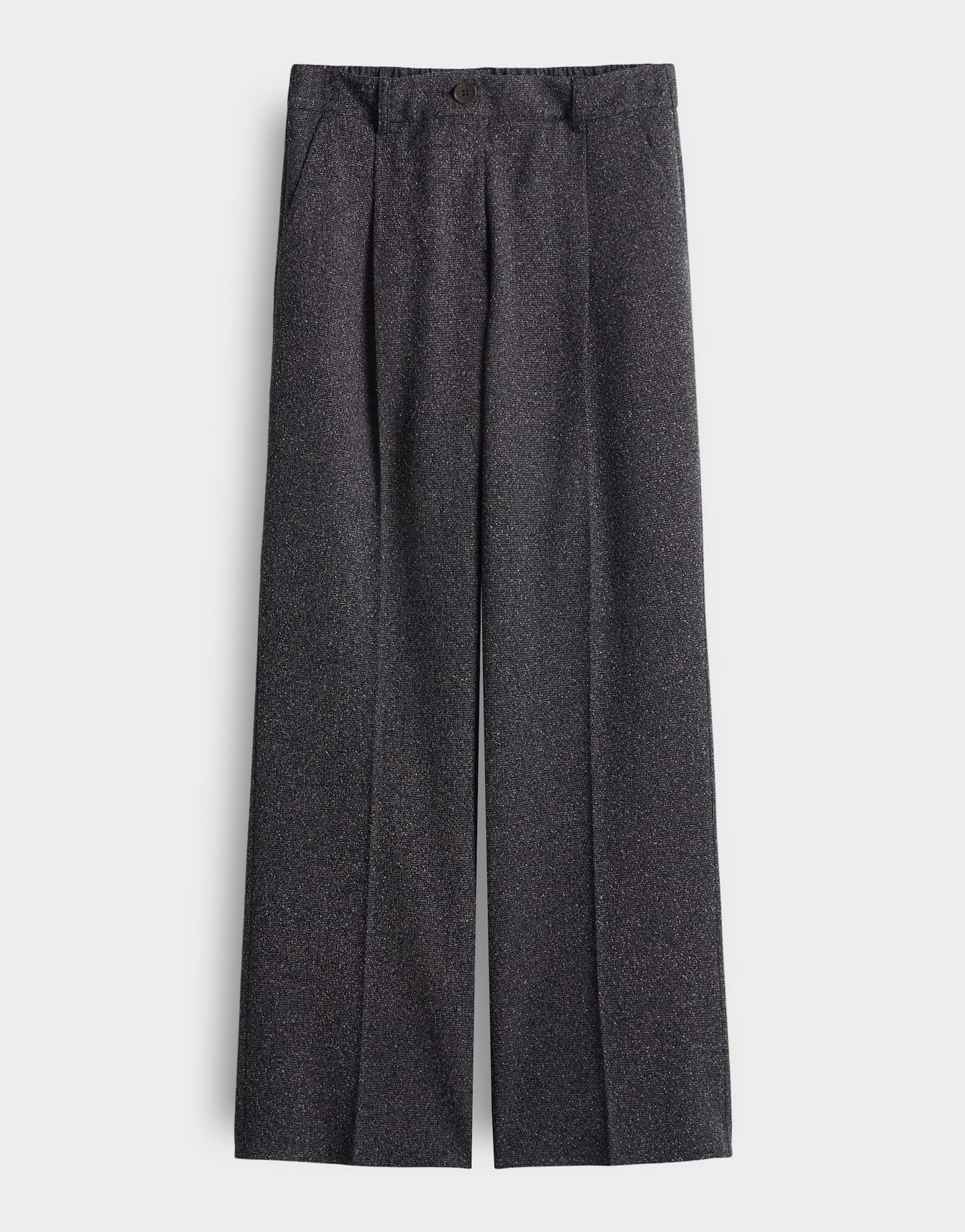 CISILIA TWOTONE Relaxed Bundfaltenhose in Tweedoptik von SOMEDAY