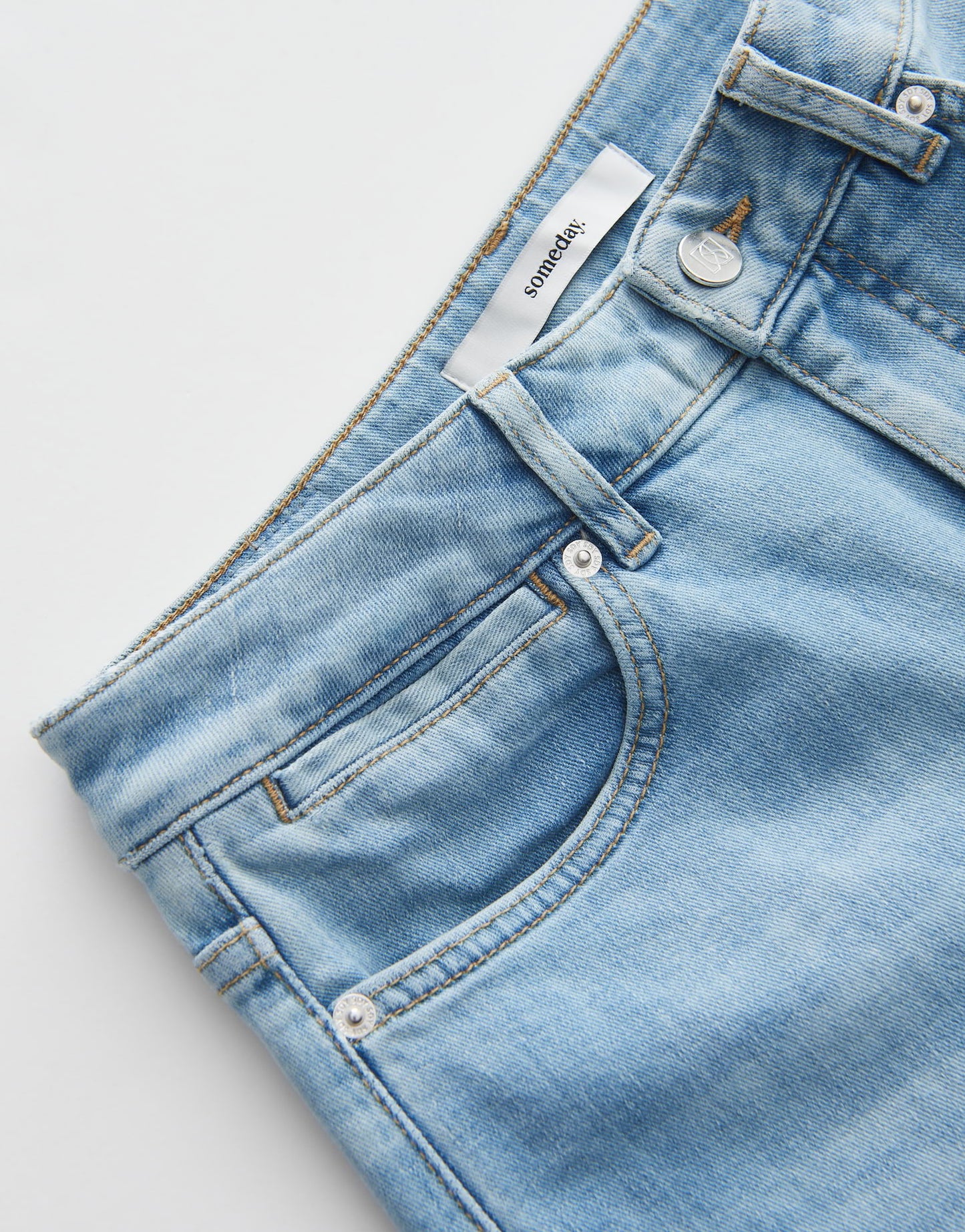 Wide Leg Denim CELLMA ICONIC Mid Rise aus BCI Cotton Mix von SOMEDAY