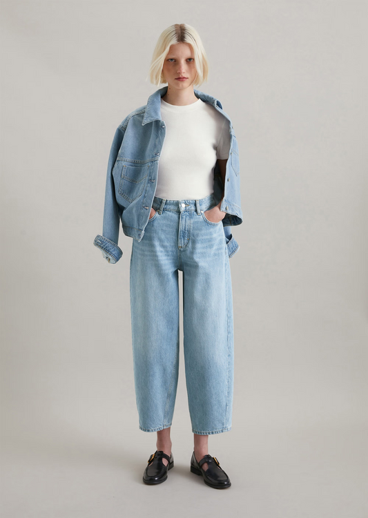 Jeans Model "Stine Barrel cropped" aus reiner Baumwolle von MARC O'POLO DENIM