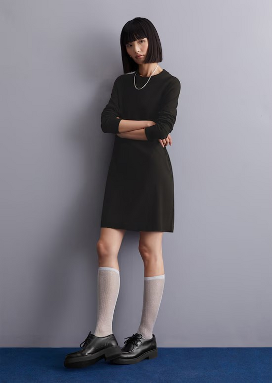 SALE - Strickkleid aus softem Bio-Baumwoll-Mix von MARC O'POLO DENIM