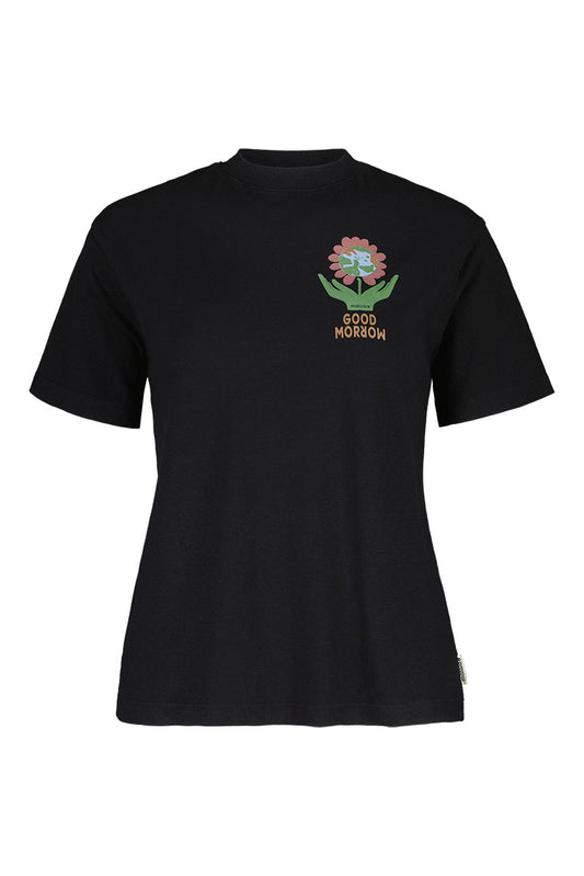 Lockeres T-Shirt "FlimsM." aus Bio-Baumwolle und Hanf von MALOJA