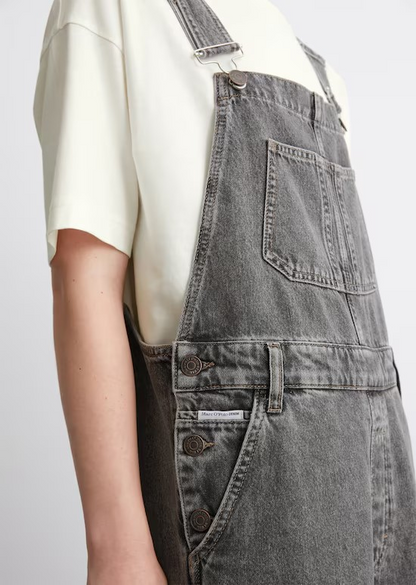 SALE - Barrel-Latzhose relaxed aus Rigid Denim von MARC O'POLO DENIM