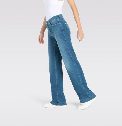 Wide Leg Jeans "Dream Wide" figurformendem Denim im Modal-Mix von MAC