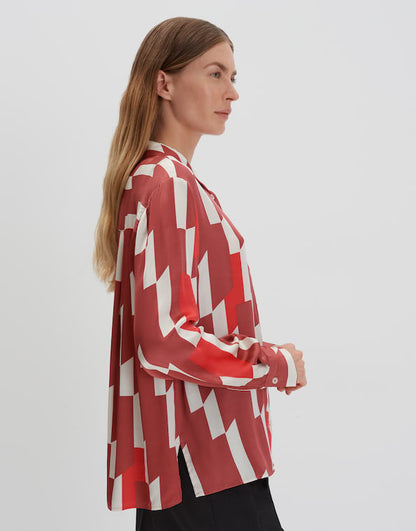 SALE - Printbluse "Zinnova Loose" in Satin Optik von SOMEDAY