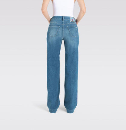 Wide Leg Jeans "Dream Wide" figurformendem Denim im Modal-Mix von MAC