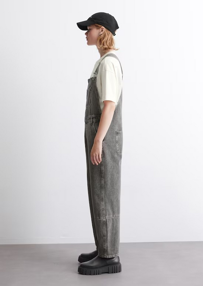 SALE - Barrel-Latzhose relaxed aus Rigid Denim von MARC O'POLO DENIM