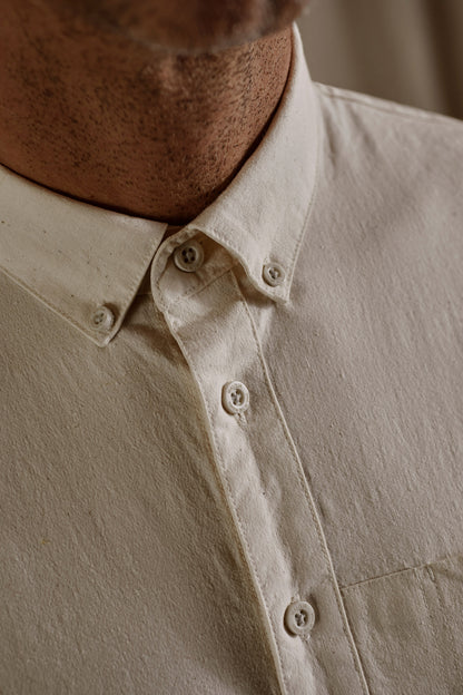 Button-Down-Hemd "CardadaM." aus Bio-Baumwolle und Hanf von MALOJA