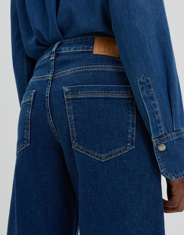 SALE - Barrel Jeans "Cellma Mid Rise" aus nachhaltigem Baumwoll Mix von SOMEDAY