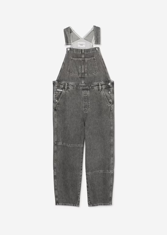 SALE - Barrel-Latzhose relaxed aus Rigid Denim von MARC O'POLO DENIM