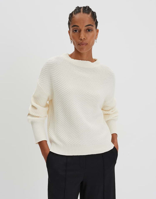 SALE - Strickpullover "Tellina" mit graphischem Muster von SOMEDAY
