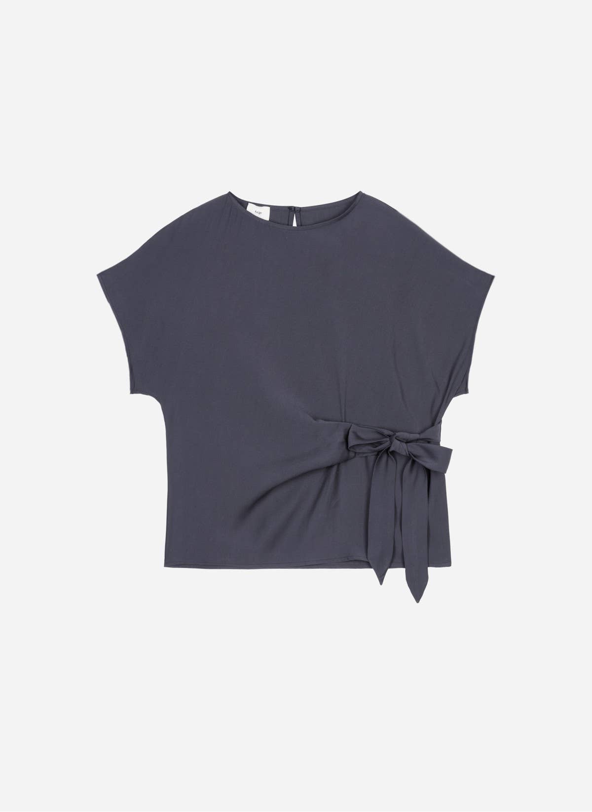 Bluse KEOLA mit Wickeldetail von AN'GE