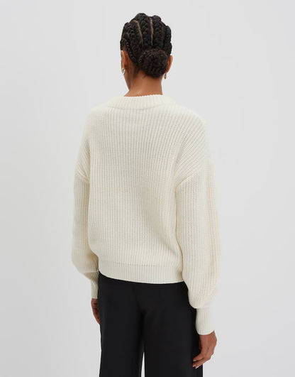 SALE - Strickpullover "Tellina" mit graphischem Muster von SOMEDAY