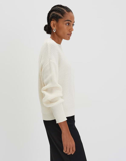 SALE - Strickpullover "Tellina" mit graphischem Muster von SOMEDAY