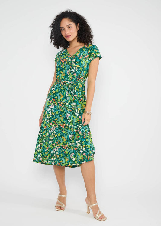 Midikleid "Total Liberty Maniac" von BLUTSGESCHWISTER