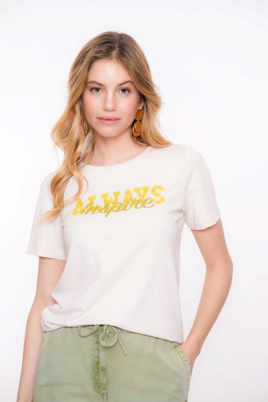 T-Shirt "Always Inspire" von GEISHA