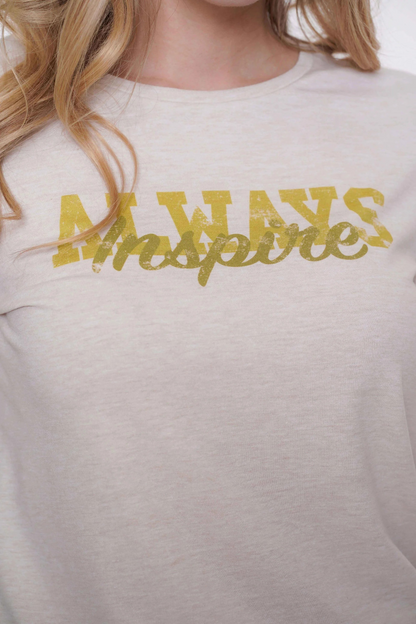 T-Shirt "Always Inspire" von GEISHA