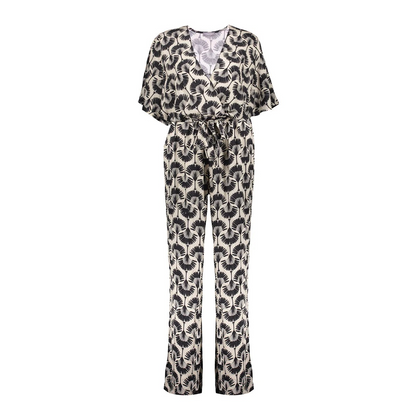 Viskose-Jumpsuit mit Print von GEISHA