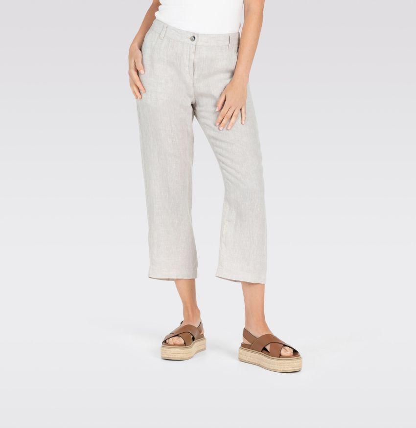 Verkürzte Leinenhose "NORA Cropped " von MAC