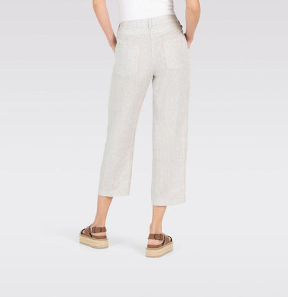Verkürzte Leinenhose "NORA Cropped " von MAC