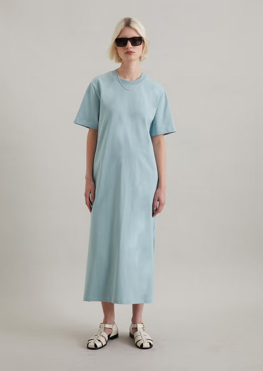 T-Shirt-Kleid relaxed aus Heavy Jersey von MARC O'POLO DENIM