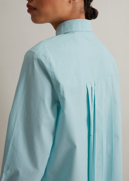 Bluse mit Falten-Detail regular aus reiner Bio-Baumwolle von MARC O'POLO DENIM
