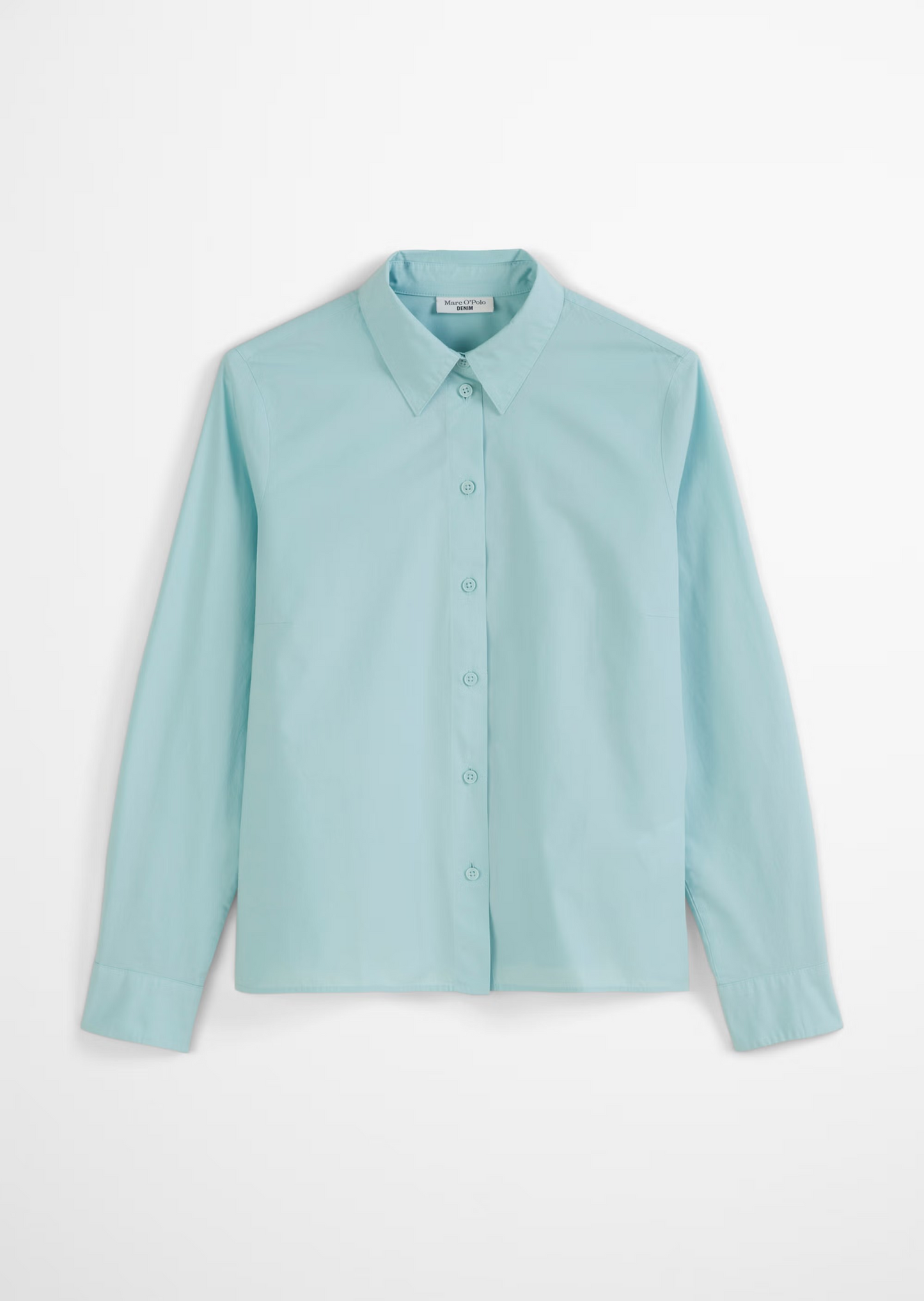 Bluse mit Falten-Detail regular aus reiner Bio-Baumwolle von MARC O'POLO DENIM