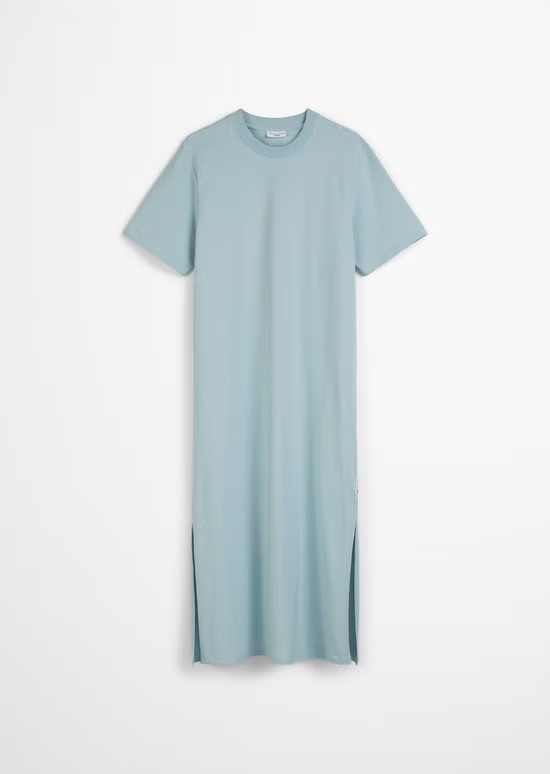 T-Shirt-Kleid relaxed aus Heavy Jersey von MARC O'POLO DENIM