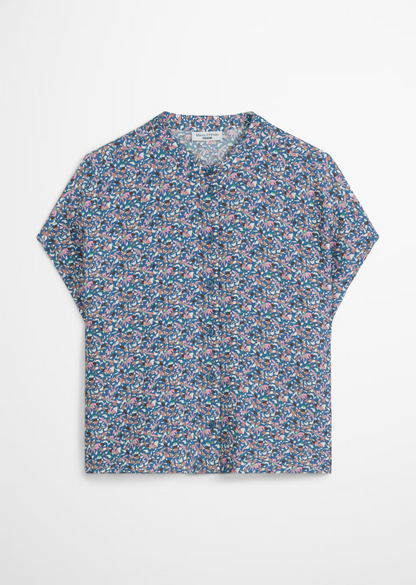 Bluse relaxed cropped aus LENZING™ ECOVERO™ von MARC O'POLO DENIM