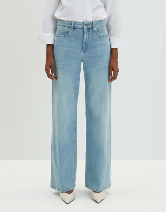 Wide Leg Denim CELLMA ICONIC Mid Rise aus BCI Cotton Mix von SOMEDAY