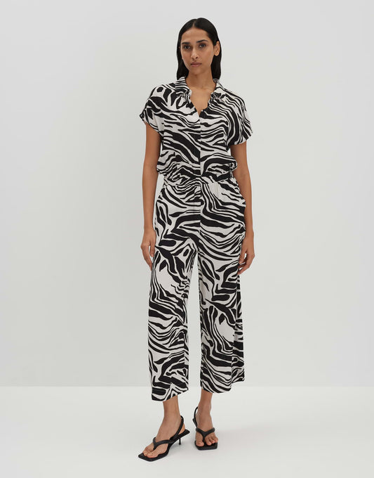 CETARA Jumpsuit mit abstraktem Animal Print von SOMEDAY
