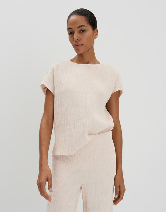 ZLAMEA Regular Blusenshirt mit Crinkle Effekt von SOMEDAY
