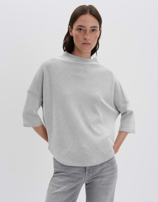 KEROMY Oversized Jerseyshirt aus nachhaltigem BCI Cotton Mix von SOMEDAY