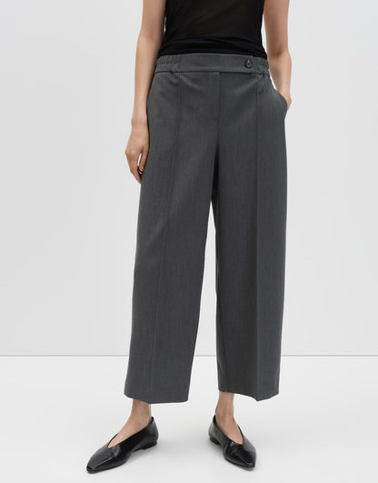 CISILIA DECODED City Pants in feiner Mélangeoptik von SOMEDAY