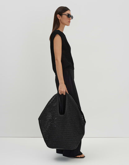 BESORT Maxi Shopper in angesagter Häkeloptik von SOMEDAY