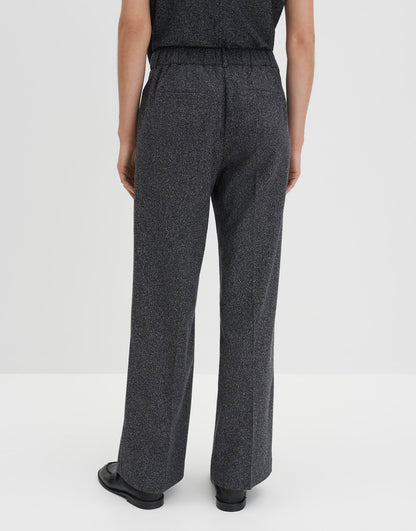 CISILIA TWOTONE Relaxed Bundfaltenhose in Tweedoptik von SOMEDAY