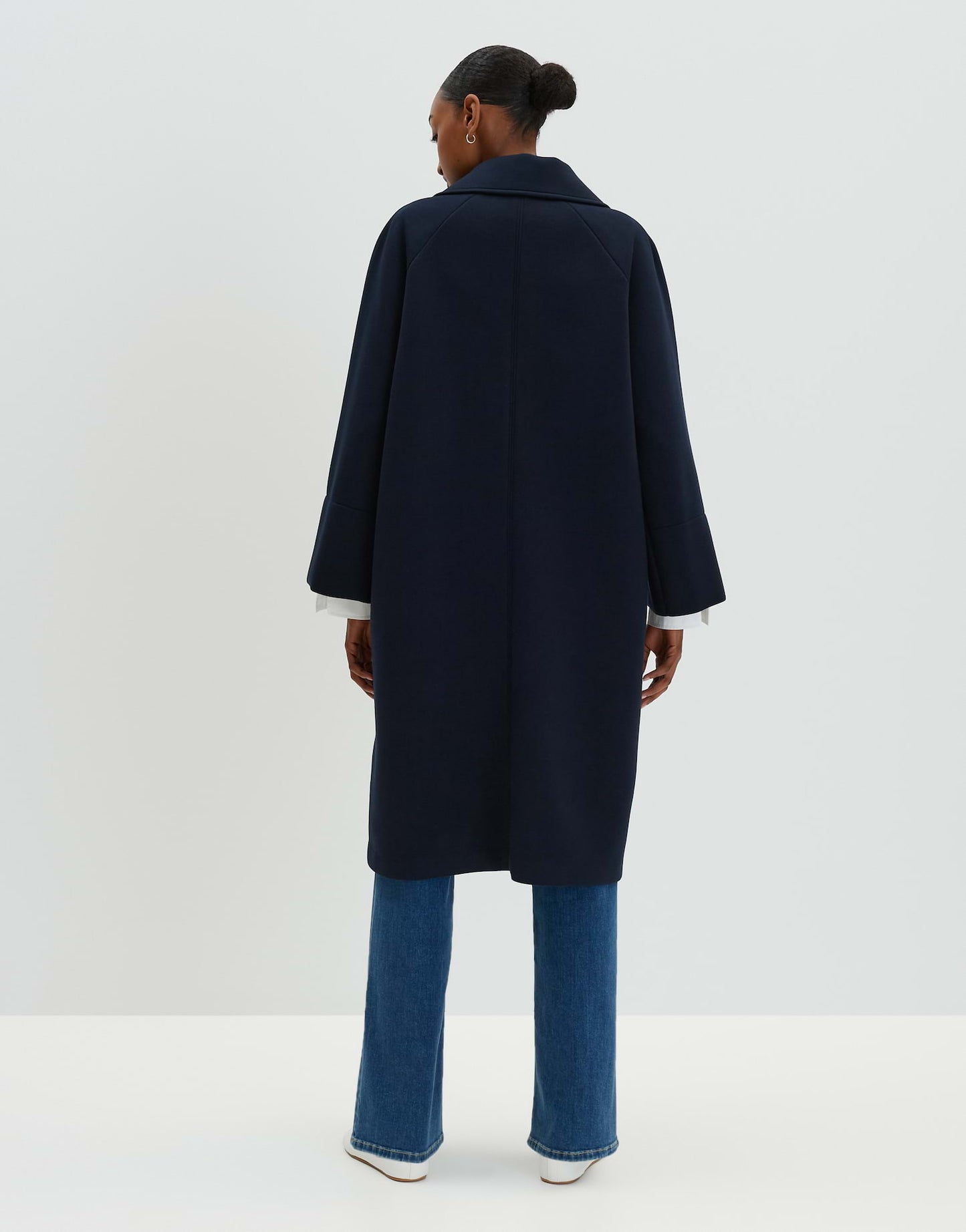 SALE - Oversize Mantel "VAMARA" aus Scuba Ware von SOMEDAY