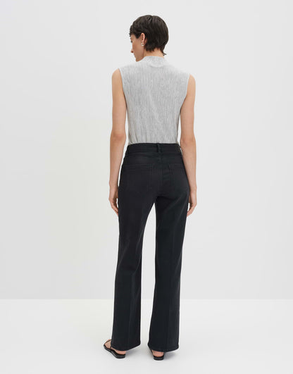 CARIE ICONIC Long Flared Jeans aus nachhaltigem Baumwoll Mix Mid Rise von SOMEDAY