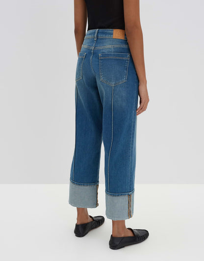 Cropped relaxed Fit "CORAH TURN UP" mit Maxi-Aufschlag von SOMEDAY