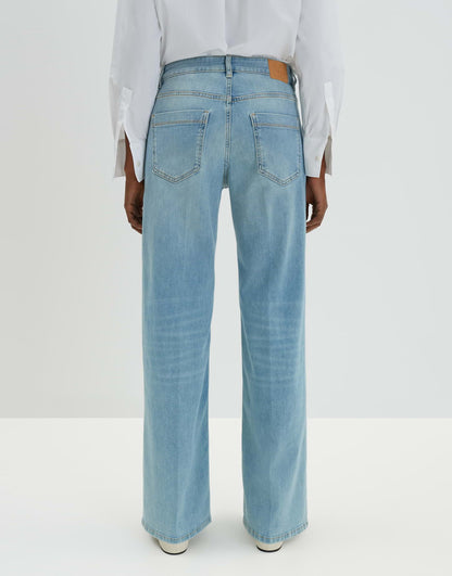 Wide Leg Denim CELLMA ICONIC Mid Rise aus BCI Cotton Mix von SOMEDAY